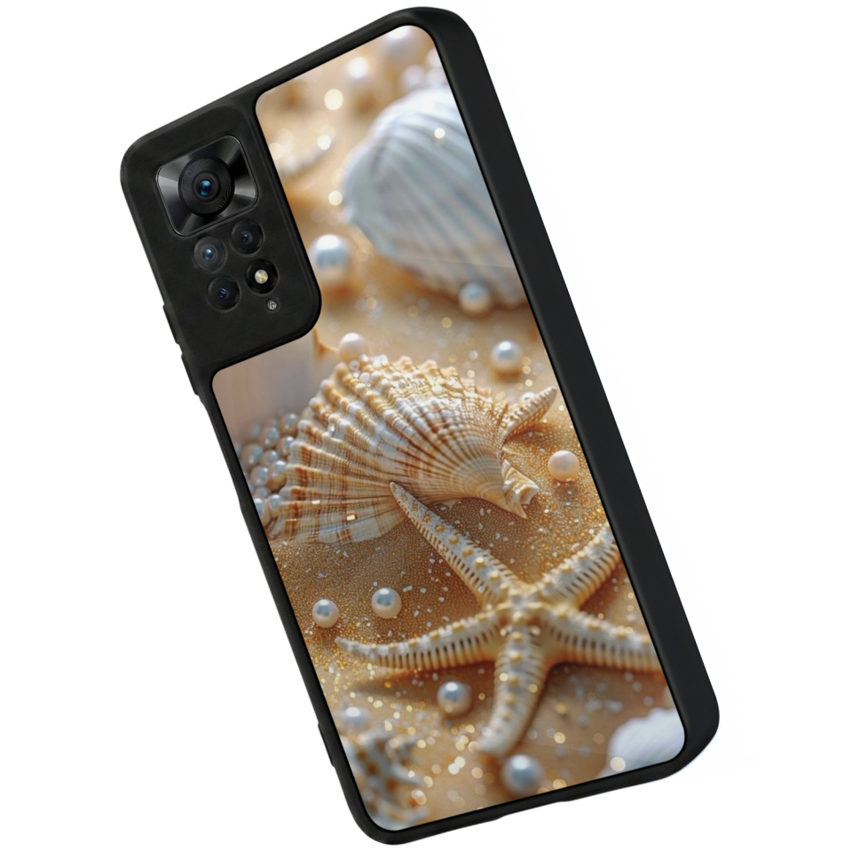 Xiaomi Redmi Note 12 Pro Uyumlu  İnci Tasarımlı Glossy Premium Kılıf