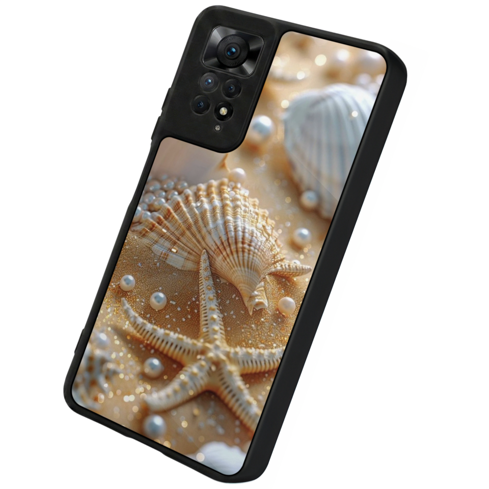Xiaomi Redmi Note 12 Pro Uyumlu  İnci Tasarımlı Glossy Premium Kılıf