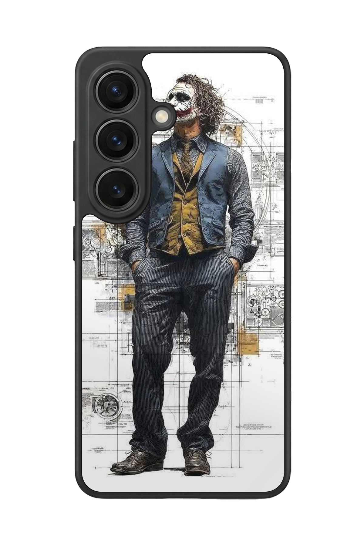 Samsung Galaxy S26 Uyumlu Joker Tasarımlı Glossy Premium Kılıf
