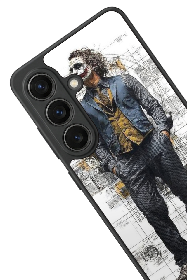 Samsung Galaxy S26 Uyumlu Joker Tasarımlı Glossy Premium Kılıf