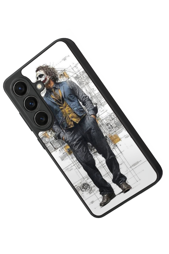 Samsung Galaxy S26 Uyumlu Joker Tasarımlı Glossy Premium Kılıf