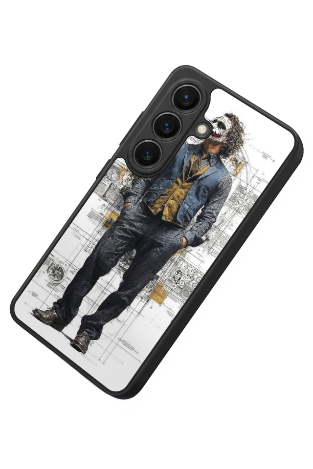 Samsung Galaxy S26 Uyumlu Joker Tasarımlı Glossy Premium Kılıf