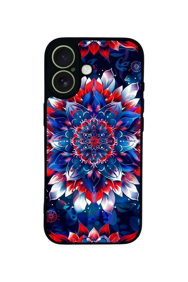 iPhone 17 Uyumlu Mandala Tasarımlı Glossy Premium Kılıf