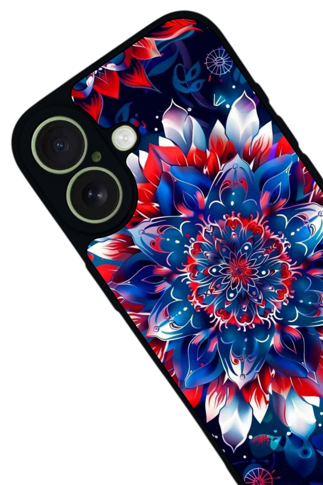 iPhone 17 Uyumlu Mandala Tasarımlı Glossy Premium Kılıf