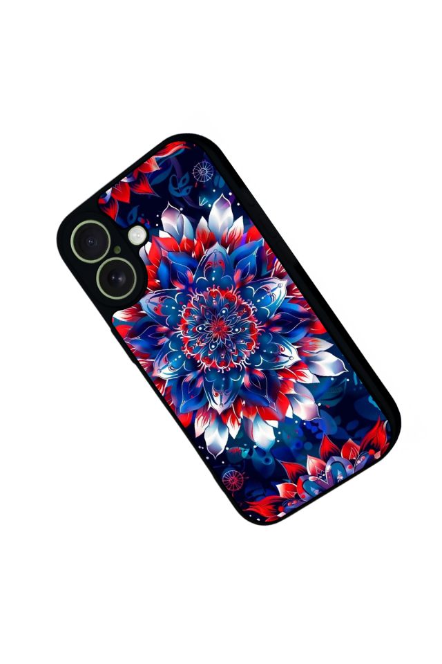 iPhone 17 Uyumlu Mandala Tasarımlı Glossy Premium Kılıf