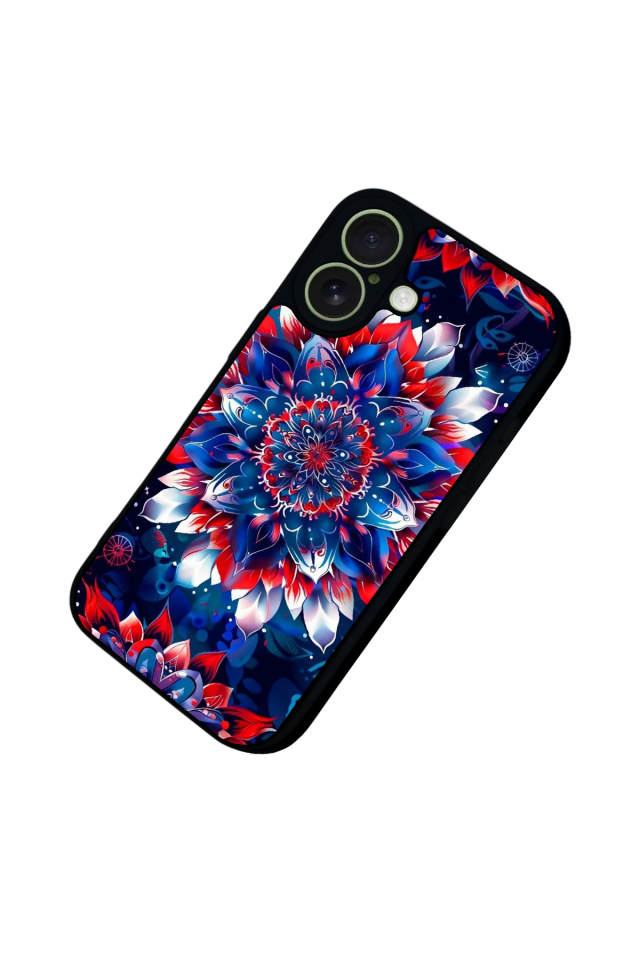 iPhone 17 Uyumlu Mandala Tasarımlı Glossy Premium Kılıf