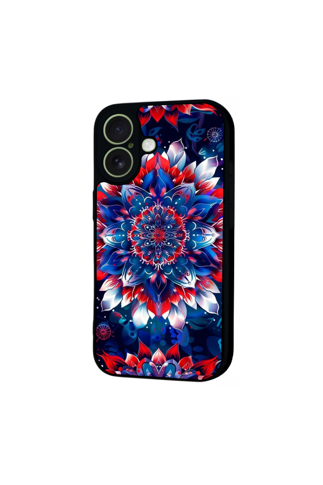 iPhone 17 Uyumlu Mandala Tasarımlı Glossy Premium Kılıf
