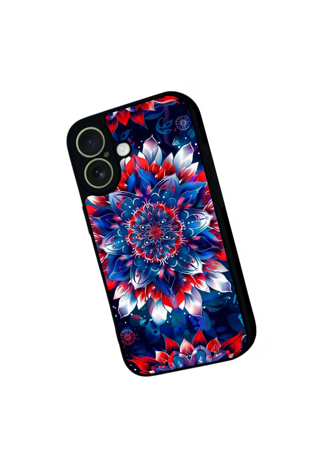 iPhone 17 Uyumlu Mandala Tasarımlı Glossy Premium Kılıf