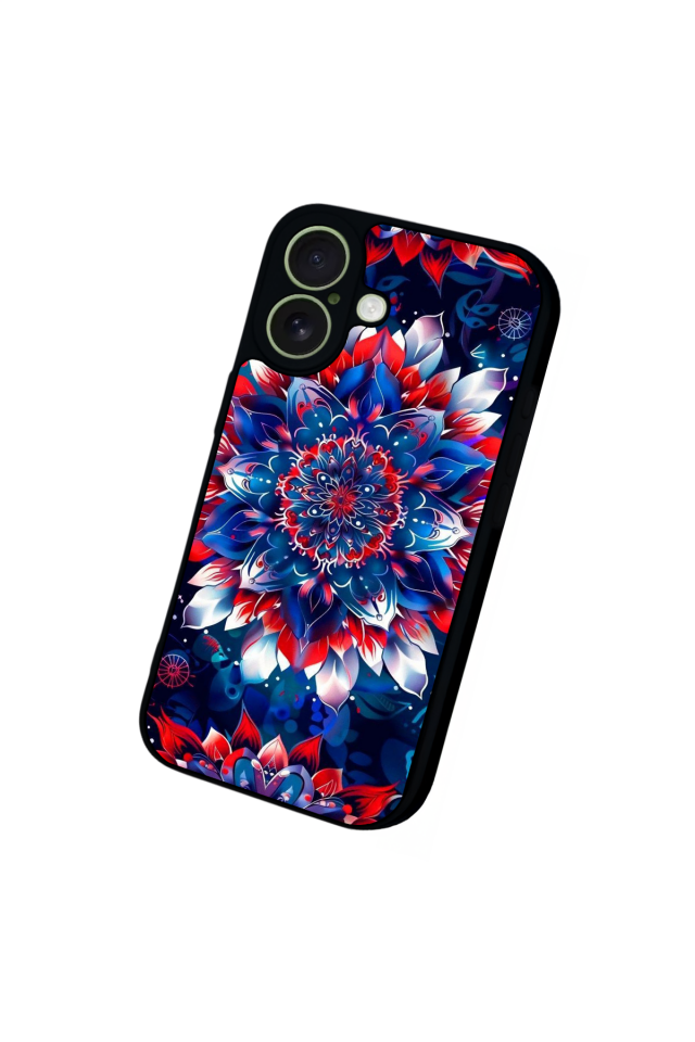 iPhone 17 Uyumlu Mandala Tasarımlı Glossy Premium Kılıf