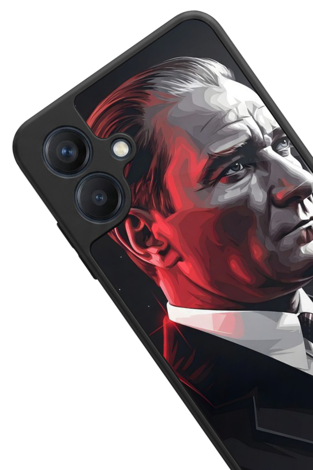 Samsung Galaxy A07 Uyumlu Mustafa Kemal Ataturk Tasarımlı Glossy Premium Kılıf