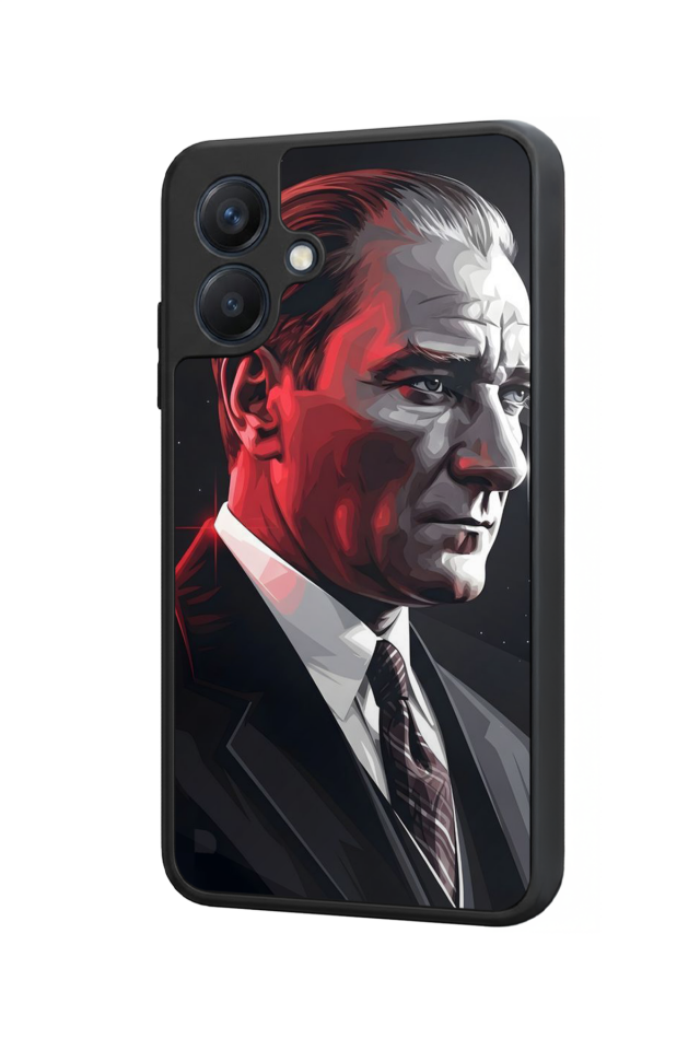 Samsung Galaxy A07 Uyumlu Mustafa Kemal Ataturk Tasarımlı Glossy Premium Kılıf