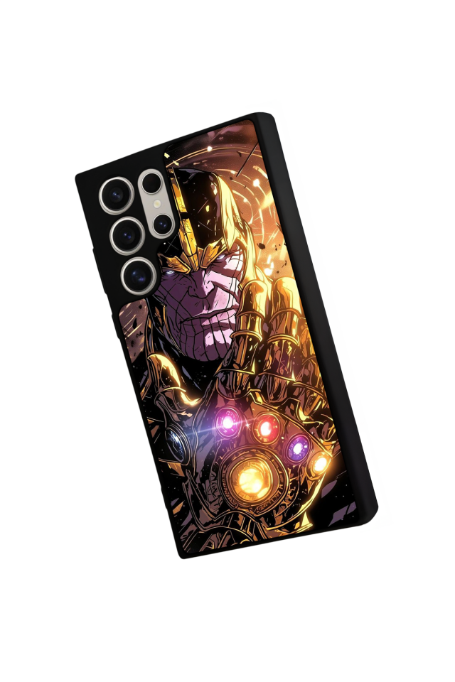 Samsung Galaxy S24 Ultra Uyumlu Thanos Tasarımlı Glossy Premium Kılıf
