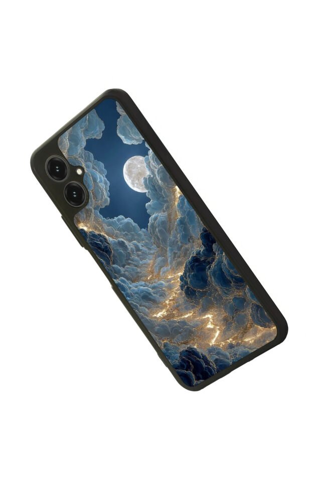 Omix X5 Uyumlu Ay Tasarımlı Glossy Premium Kılıf