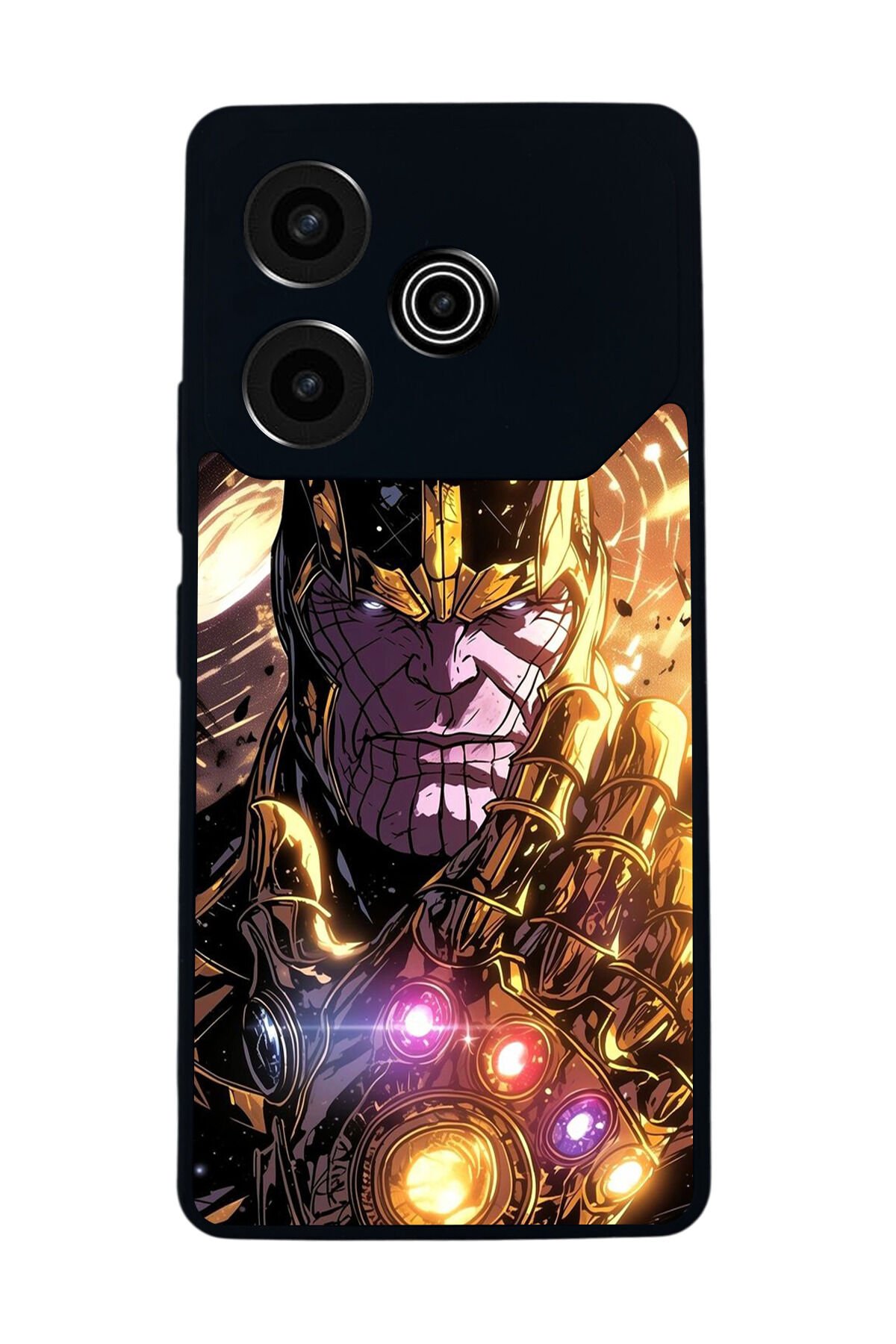 Tecno Pova 6 Uyumlu Thanos Tasarımlı Glossy Premium Kılıf