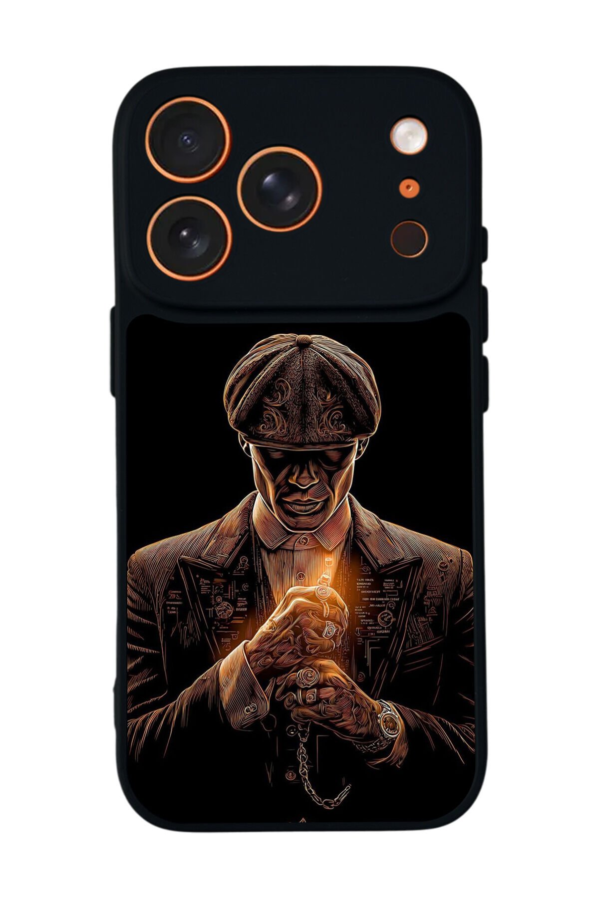 iPhone 17 Pro Max Uyumlu Peaky Blinders Tasarımlı Glossy Premium Kılıf