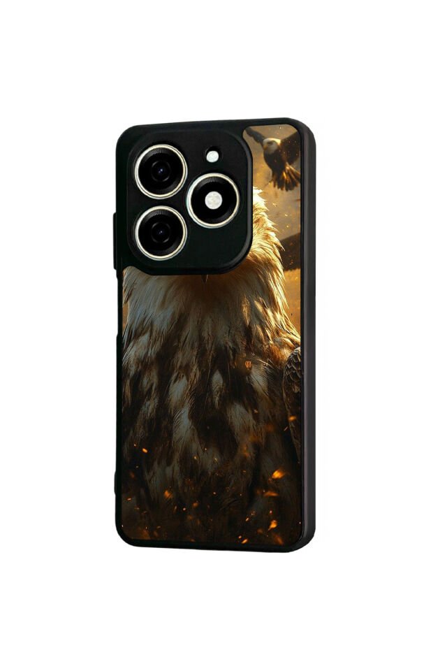 Infınıx Smart 8 Pro Uyumlu Besiktas Tasarımlı Glossy Premium Kılıf