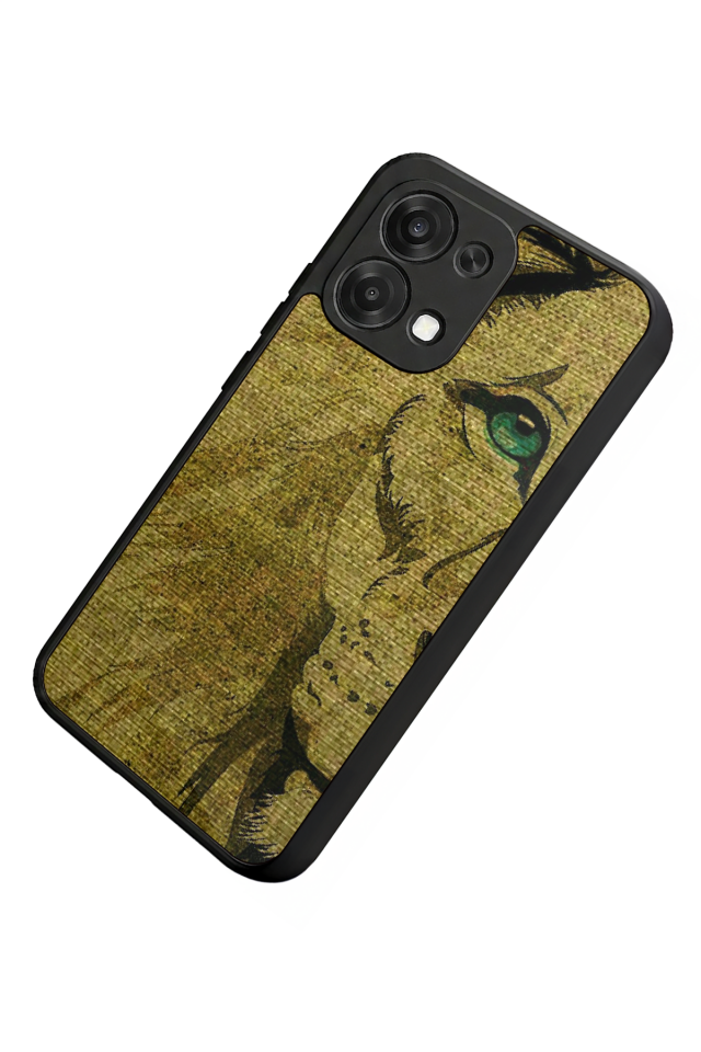 Oppo A6 Pro Uyumlu Aslan Tasarımlı Glossy Premium Kılıf