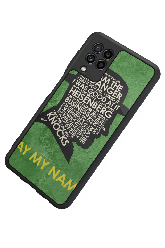 Samsung Galaxy M22 Uyumlu BreakingBad Tasarımlı Glossy Premium Kılıf