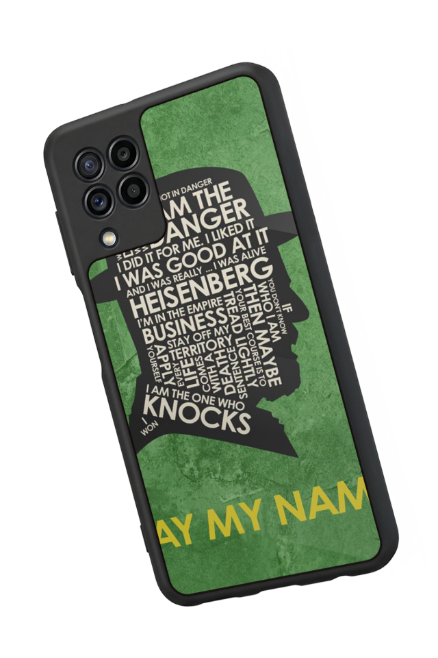 Samsung Galaxy M22 Uyumlu BreakingBad Tasarımlı Glossy Premium Kılıf