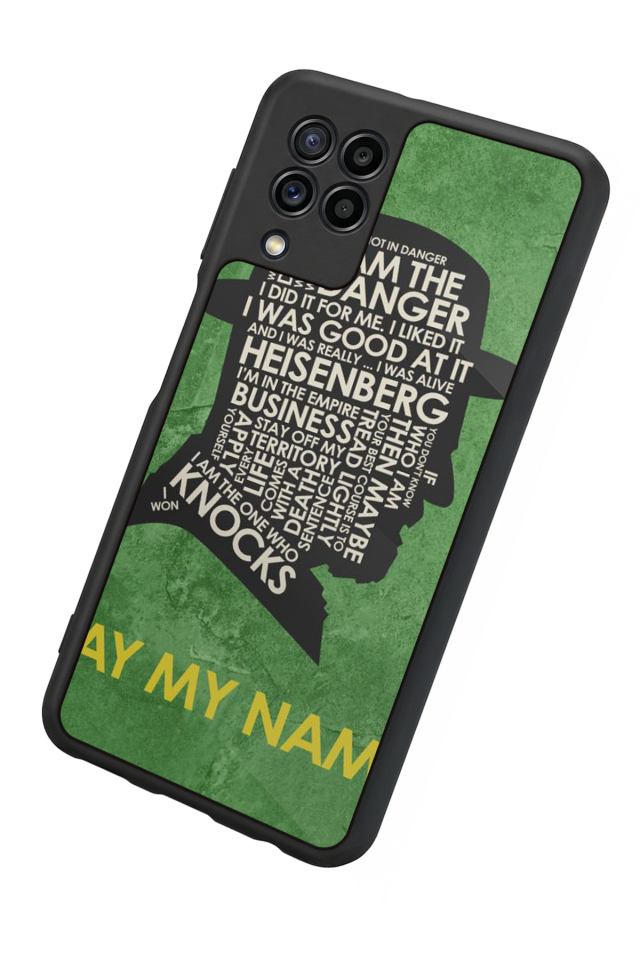 Samsung Galaxy M22 Uyumlu BreakingBad Tasarımlı Glossy Premium Kılıf