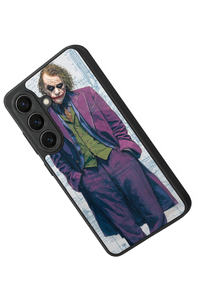 Samsung Galaxy S26 Uyumlu Joker Tasarımlı Glossy Premium Kılıf