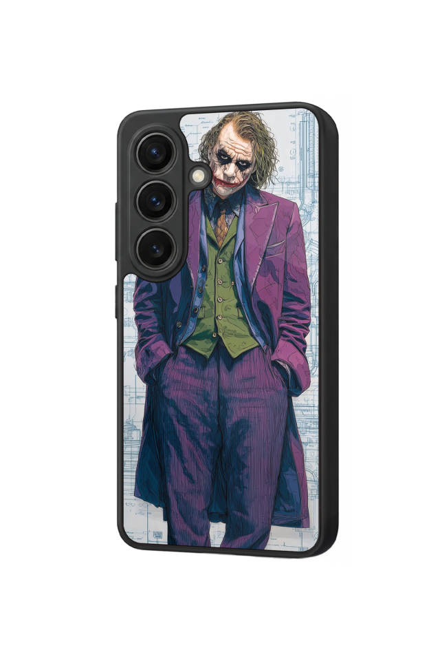 Samsung Galaxy S26 Uyumlu Joker Tasarımlı Glossy Premium Kılıf