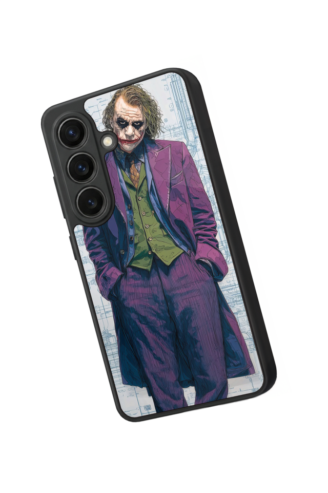 Samsung Galaxy S26 Uyumlu Joker Tasarımlı Glossy Premium Kılıf