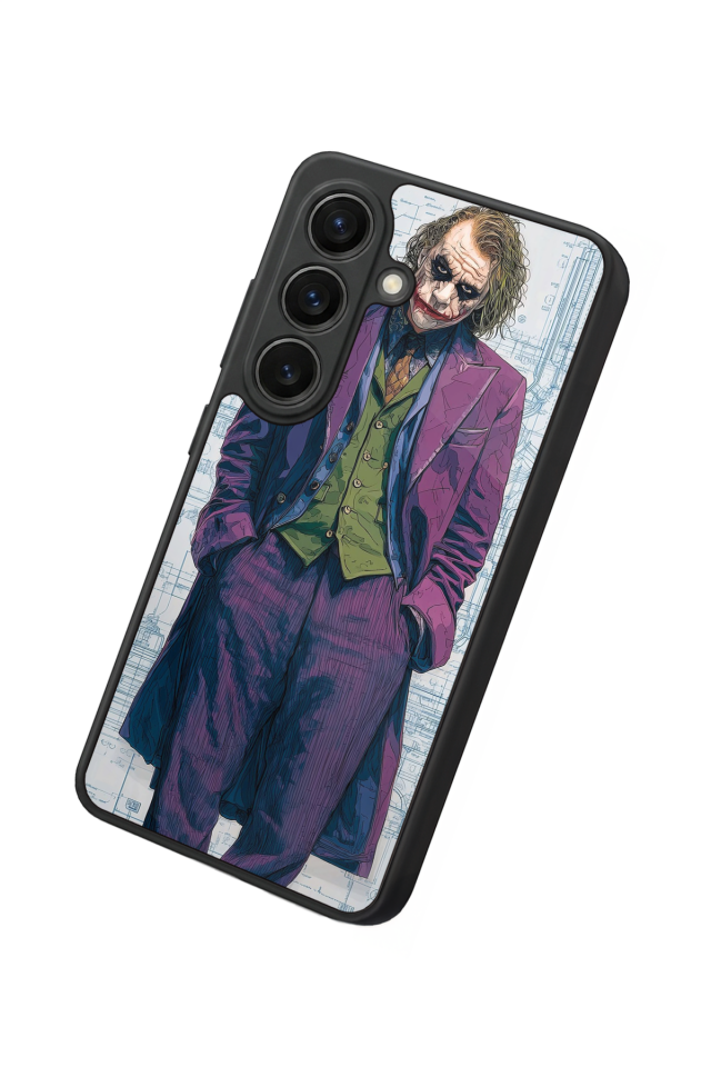 Samsung Galaxy S26 Uyumlu Joker Tasarımlı Glossy Premium Kılıf