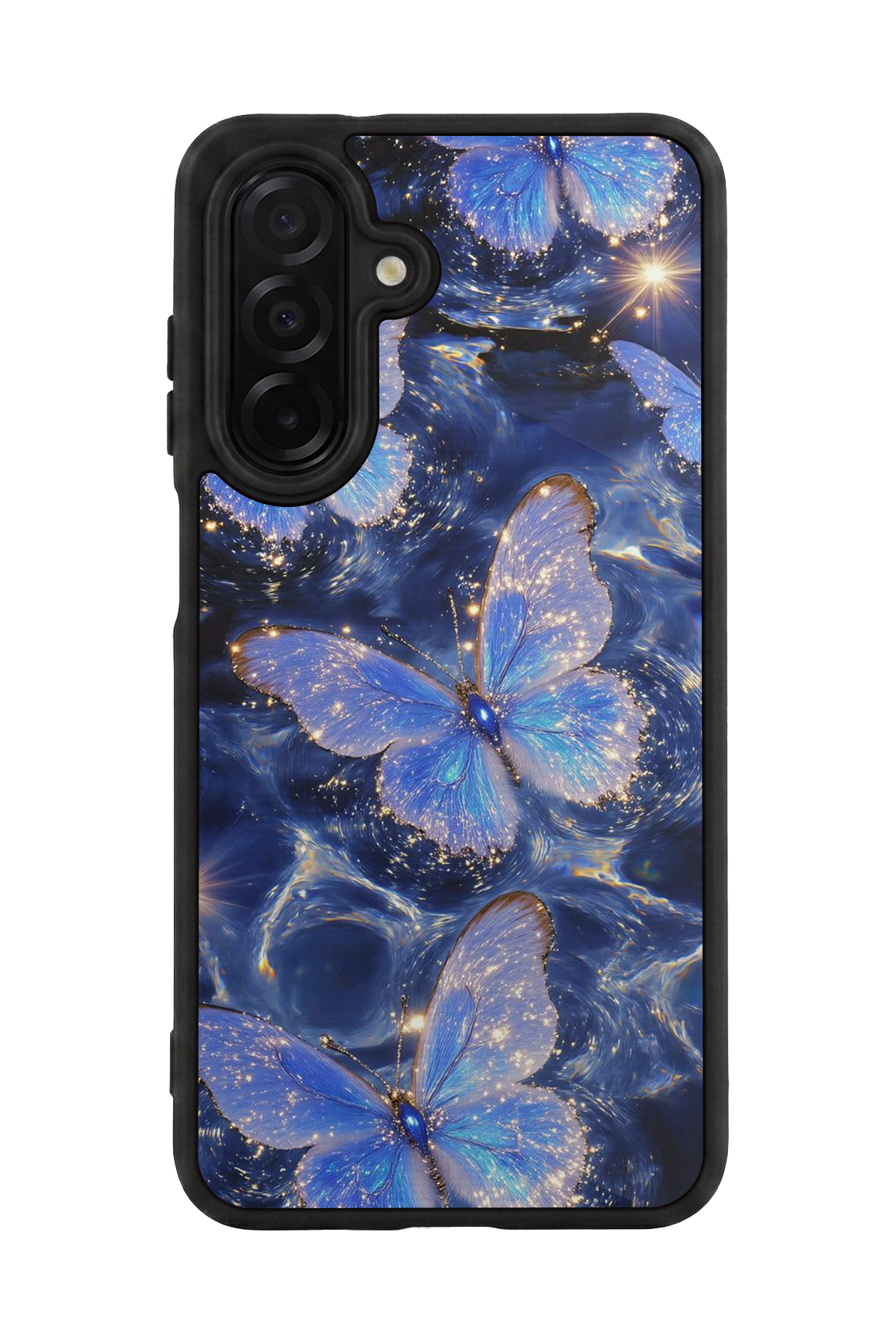 Samsung Galaxy A56 Uyumlu Kelebek Tasarımlı Glossy Premium Kılıf