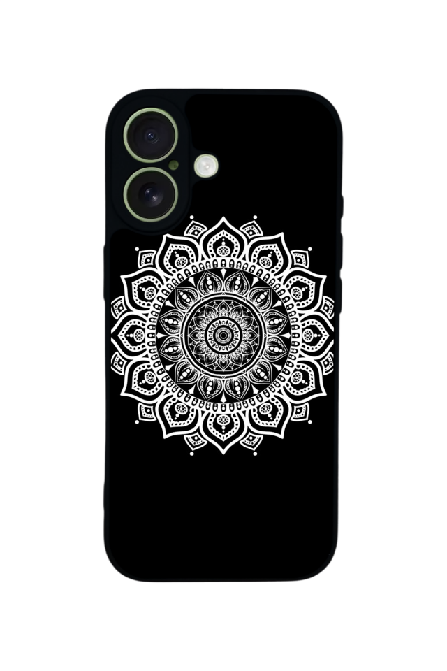iPhone 17 Uyumlu Mandala Tasarımlı Glossy Premium Kılıf