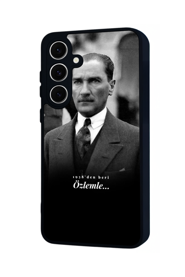 Samsung Galaxy A16 Uyumlu Mustafa Kemal Ataturk Tasarımlı Glossy Premium Kılıf