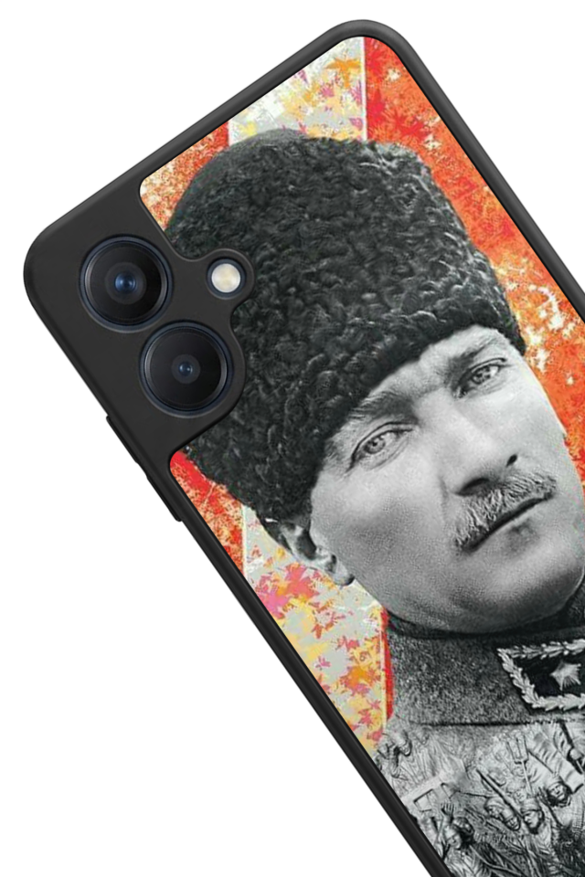 Samsung Galaxy A07 Uyumlu Mustafa Kemal Ataturk Tasarımlı Glossy Premium Kılıf