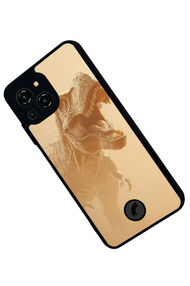 Reeder S23 Pro Max Uyumlu Dinazor Tasarımlı Glossy Premium Kılıf