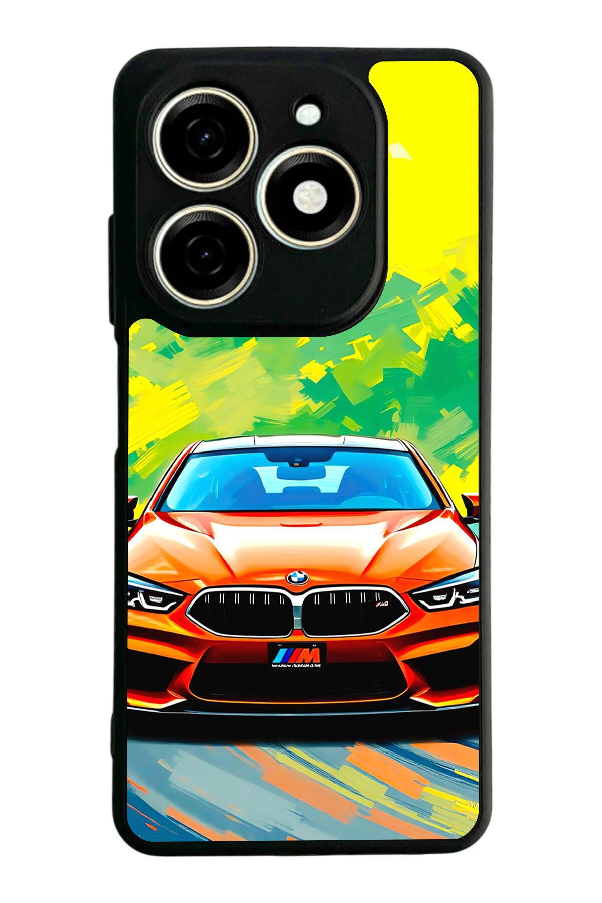 Tecno Spark 20/20C Uyumlu BMW Tasarımlı Glossy Premium Kılıf