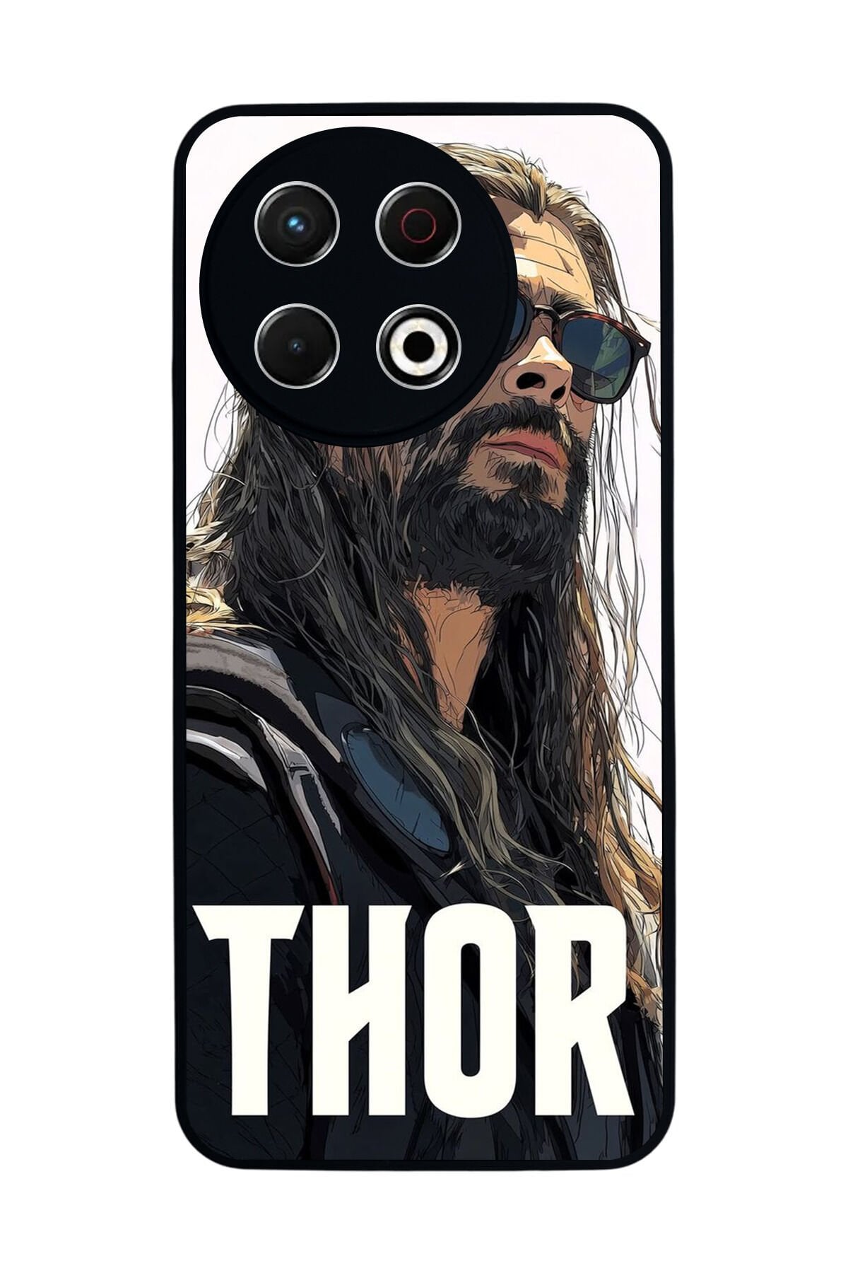 Tecno Spark 30 Pro Uyumlu Thor Tasarımlı Glossy Premium Kılıf