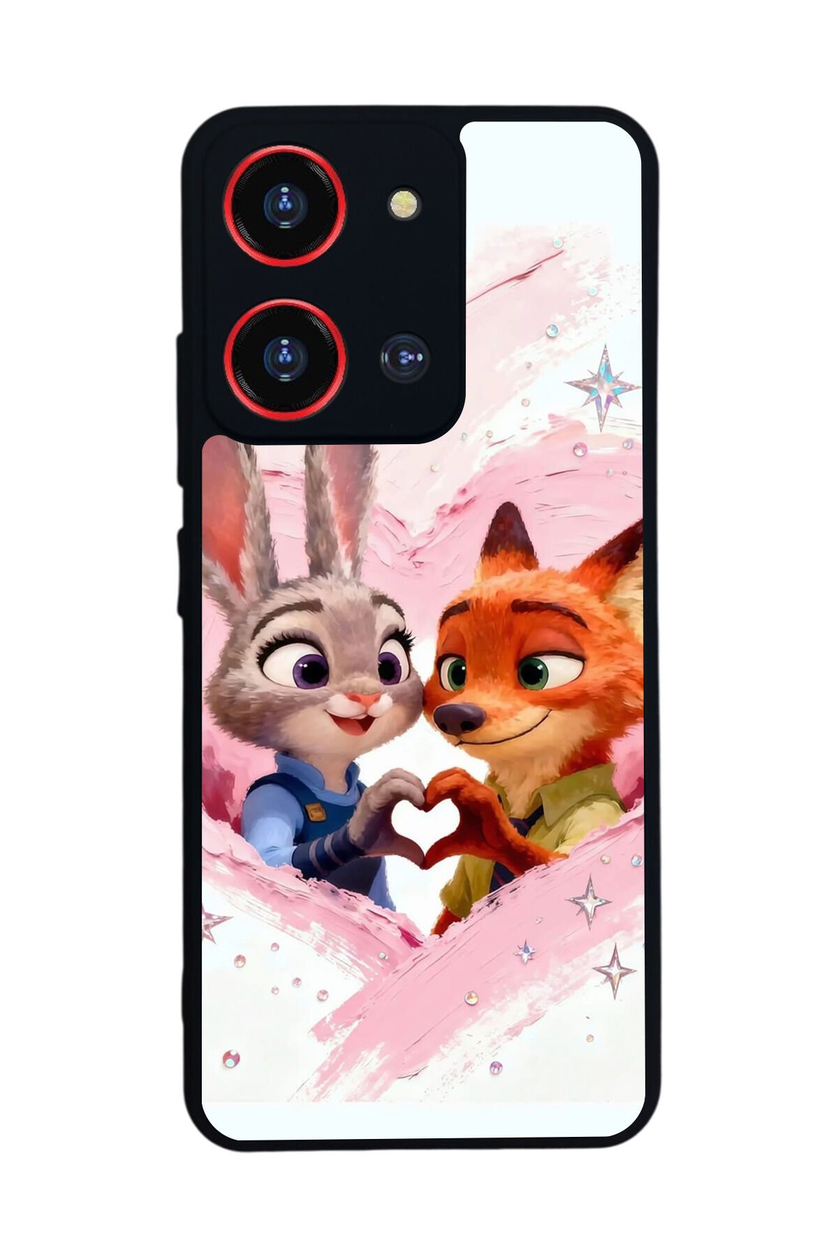Reeder S19 Max Pro S ZOOM Uyumlu Zootropolis Tasarımlı Glossy Premium Kılıf