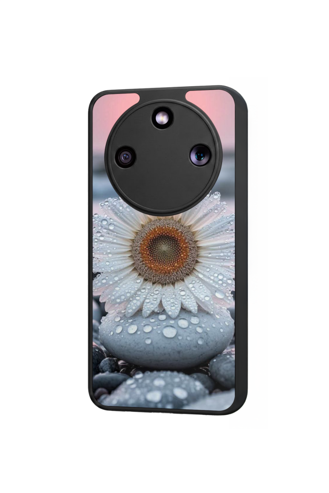 Honor Magic 8 Lite Uyumlu Cicek Tasarımlı Glossy Premium Kılıf