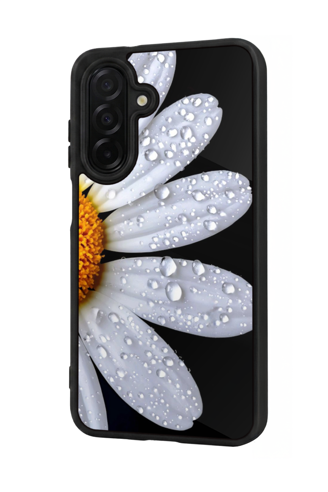 Samsung Galaxy A36 Uyumlu Cicek Tasarımlı Glossy Premium Kılıf