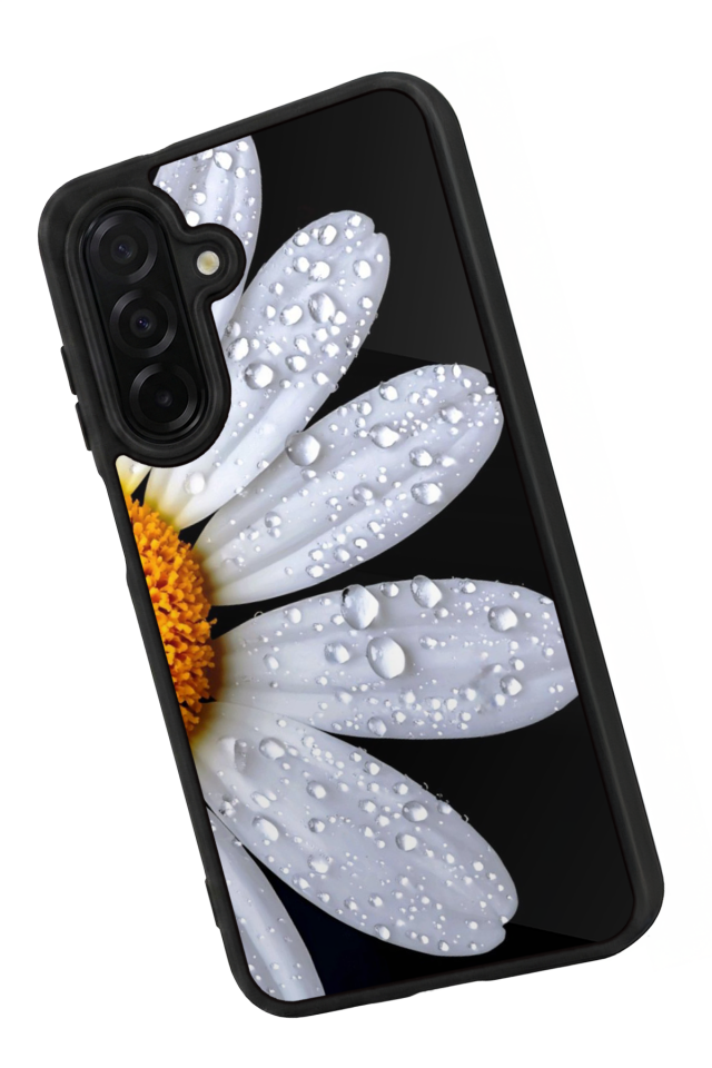 Samsung Galaxy A36 Uyumlu Cicek Tasarımlı Glossy Premium Kılıf