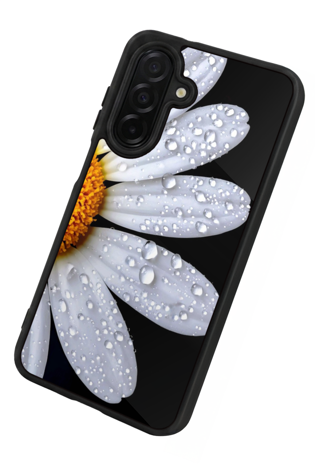 Samsung Galaxy A36 Uyumlu Cicek Tasarımlı Glossy Premium Kılıf