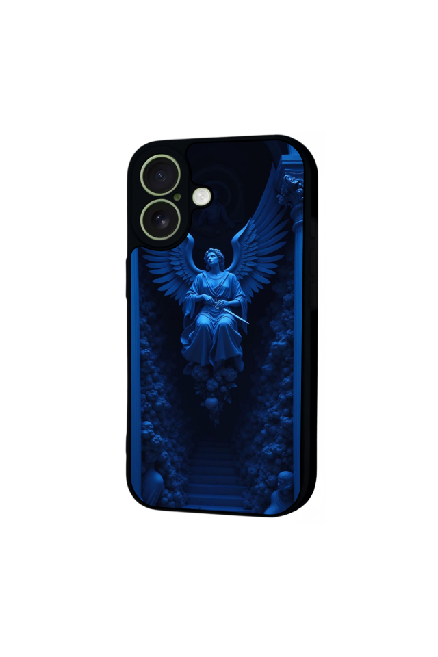 iPhone 17 Uyumlu Melek Tasarımlı Glossy Premium Kılıf