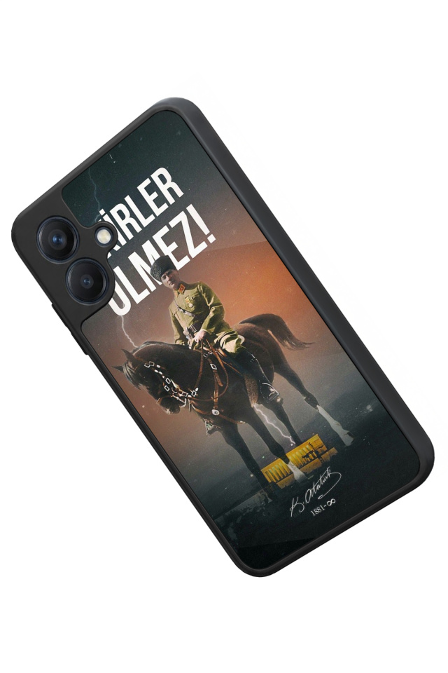 Samsung Galaxy A07 Uyumlu Mustafa Kemal Ataturk Tasarımlı Glossy Premium Kılıf