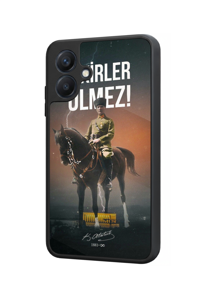 Samsung Galaxy A07 Uyumlu Mustafa Kemal Ataturk Tasarımlı Glossy Premium Kılıf
