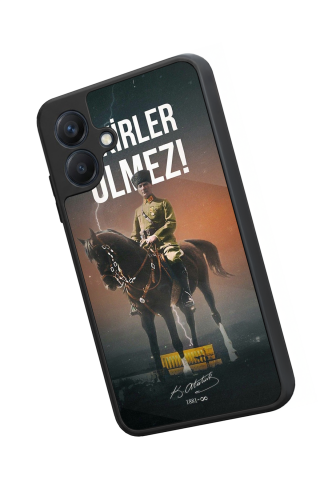 Samsung Galaxy A07 Uyumlu Mustafa Kemal Ataturk Tasarımlı Glossy Premium Kılıf