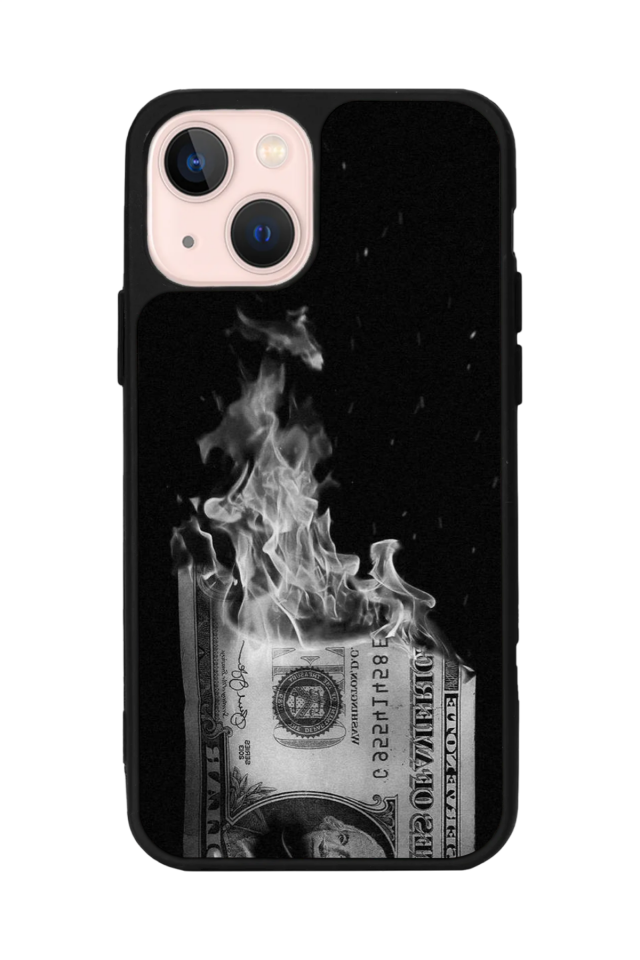 iPhone 15 Uyumlu Para Tasarımlı Glossy Premium Kılıf