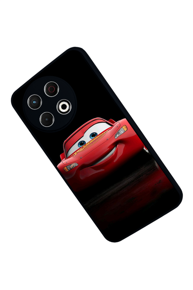 Tecno Spark 30 Pro Uyumlu Şimsek McQueen Tasarımlı Glossy Premium Kılıf