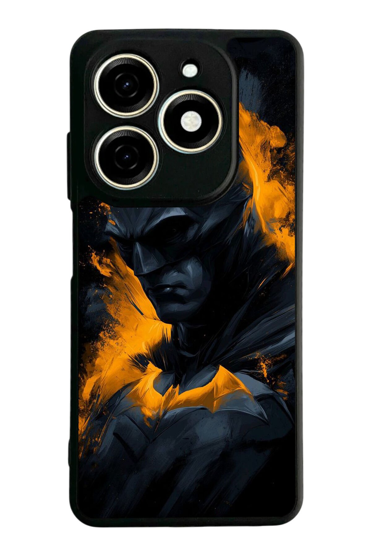 Tecno Spark 20/20C Uyumlu Batman Tasarımlı Glossy Premium Kılıf