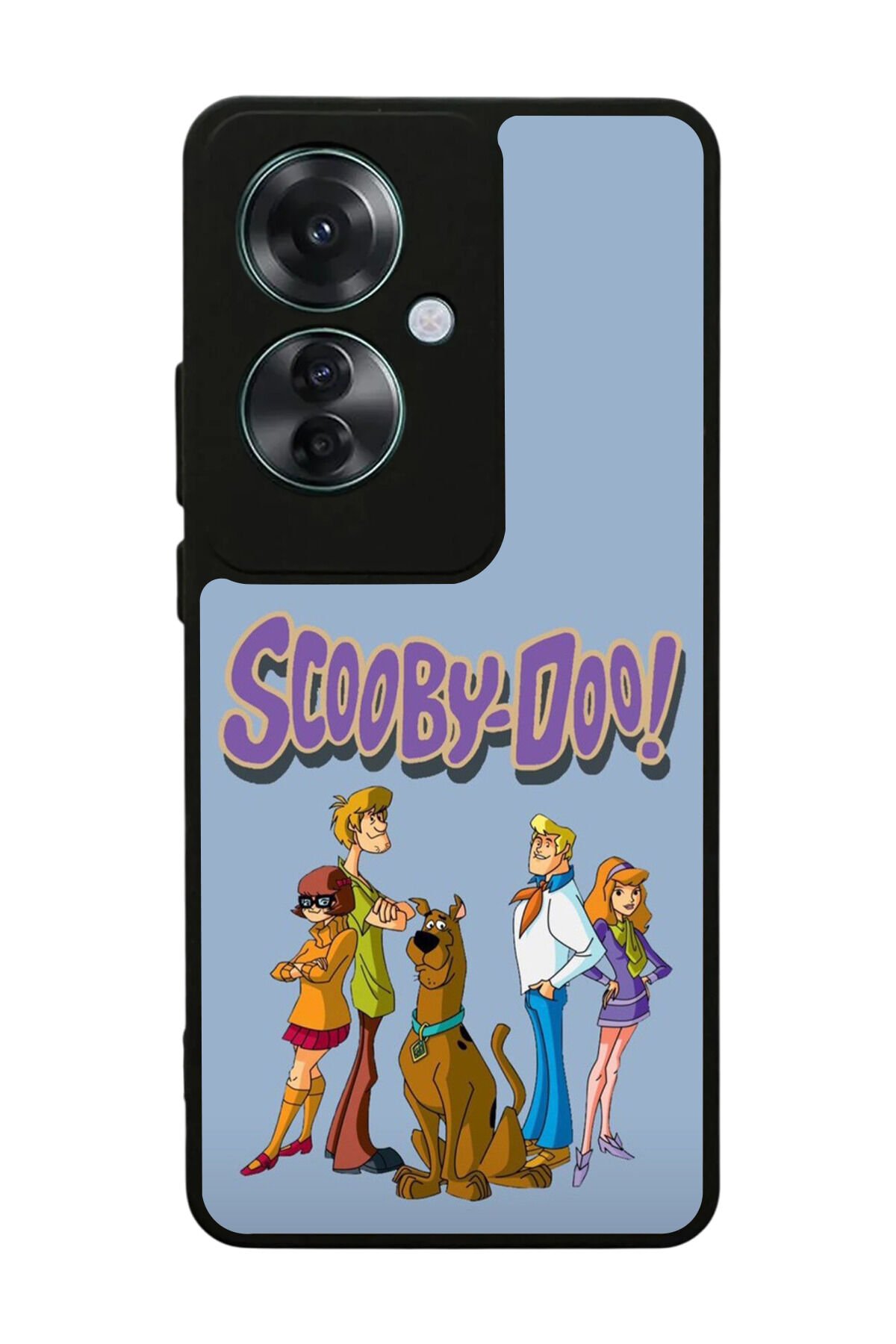 Oppo Reno 11F Uyumlu Scooby Doo Tasarımlı Glossy Premium Kılıf