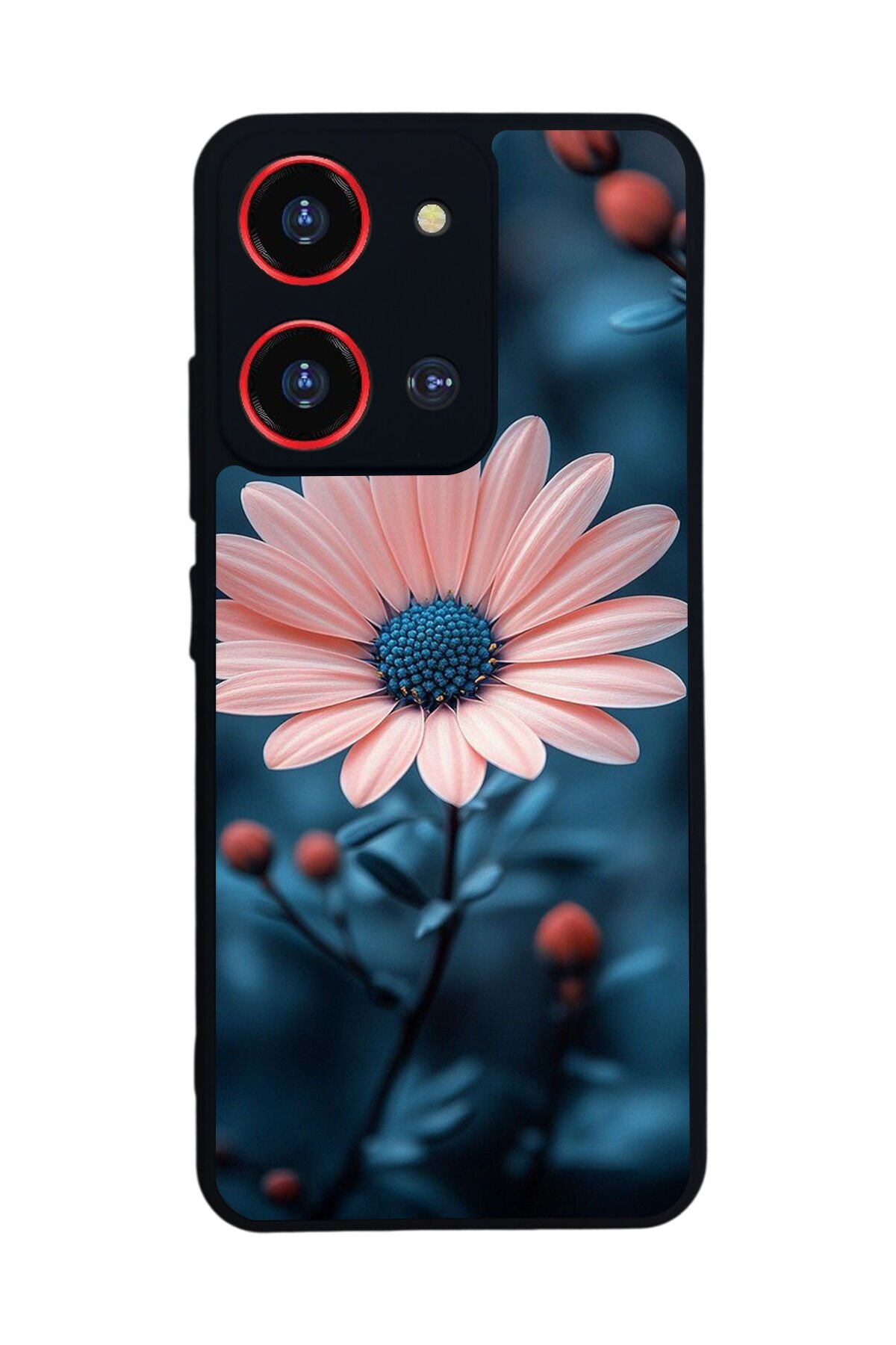 Reeder S19 Max Pro S ZOOM Uyumlu Cicek Tasarımlı Glossy Premium Kılıf