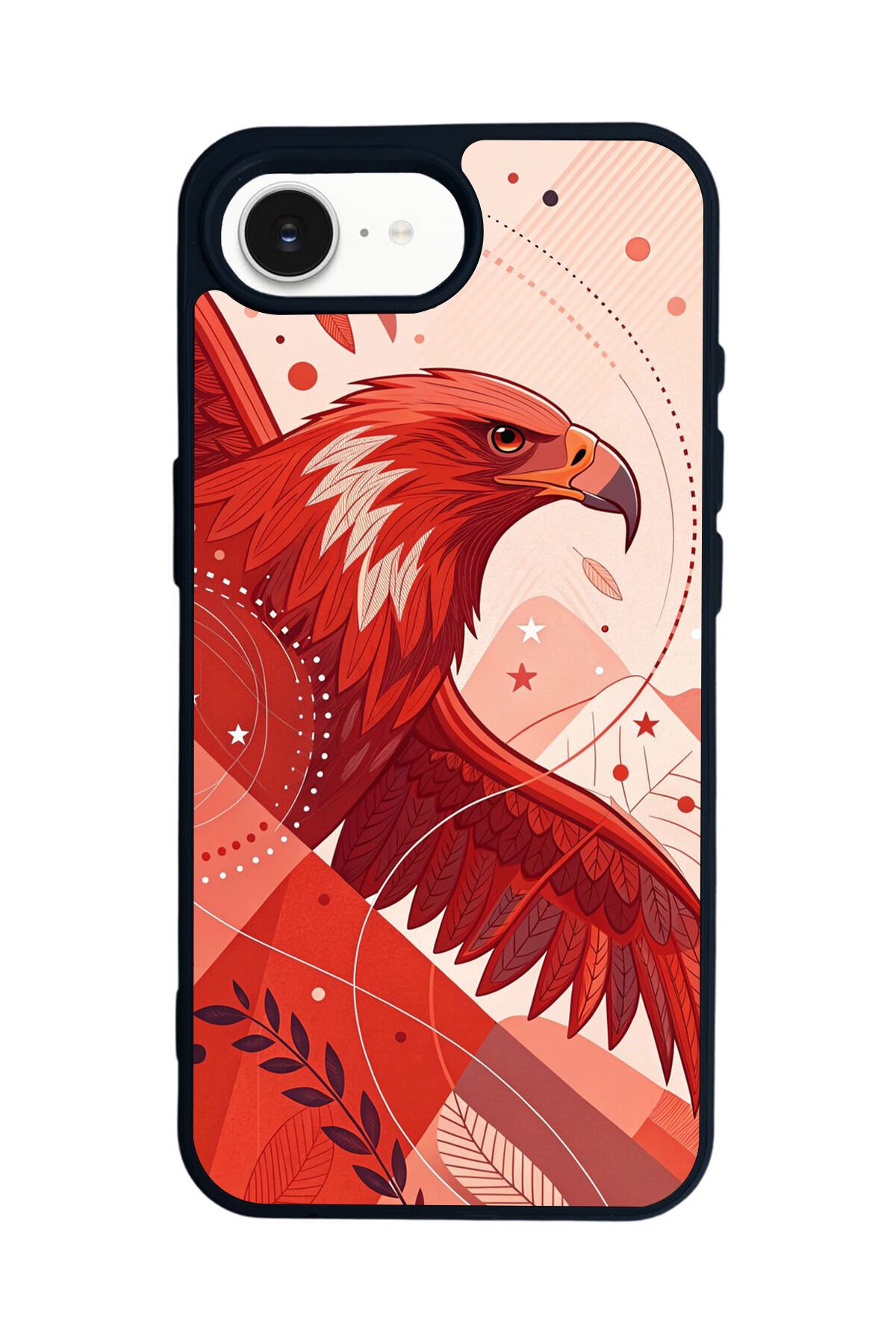 iPhone 16E Uyumlu Besiktas Tasarımlı Glossy Premium Kılıf